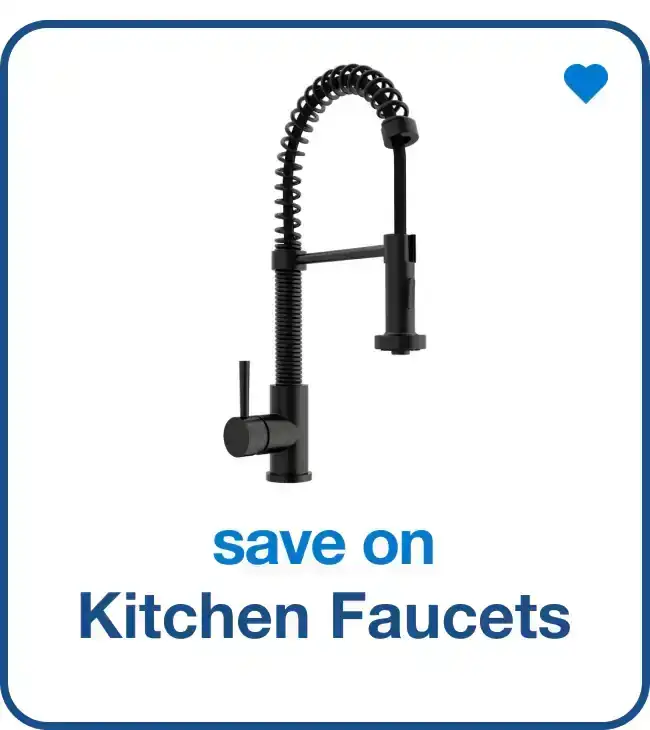 Save on Kitchen Faucets