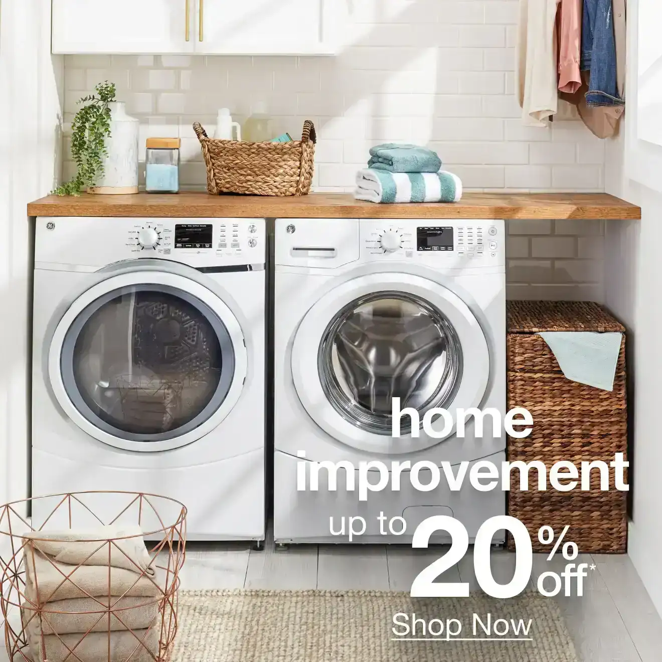 Home Improvement Up to 20% Off