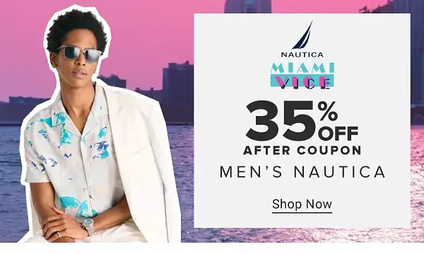 35% off after coupon. Men's Nautica. Shop now.