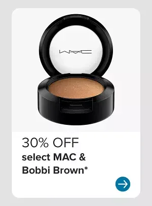 A MAC foundation. 30% off select Mac and Bobbi Brown.