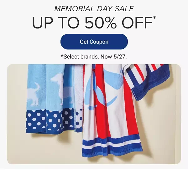 Stock up for summer! Up to 50% off fashion, home & more.