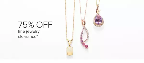 Diamond and purple pendants. 75% off fine jewelry clearance.