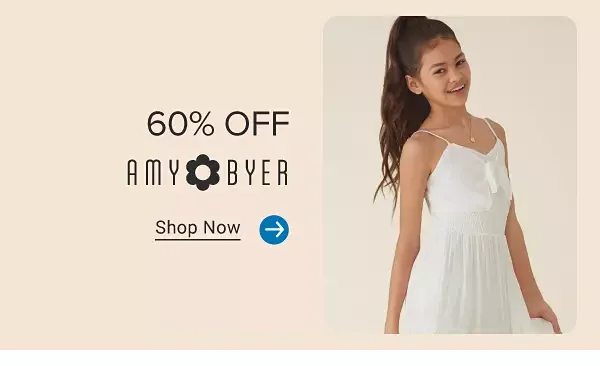 A girl in a white dress. 60% off Speechless and Amy Byer. Shop now.