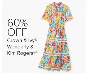 60% off Crown & Ivy, Wonderly & Kim Rogers