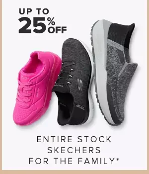 Up to 30% off Skechers active.