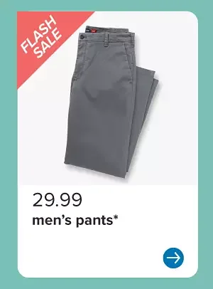 Men's gray dress pants. 29.99 men's pants.