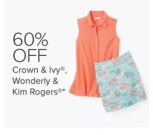 60% off Crown & Ivy, Wonderly & Kim Rogers