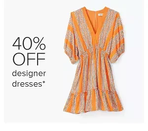 40% off designer dresses