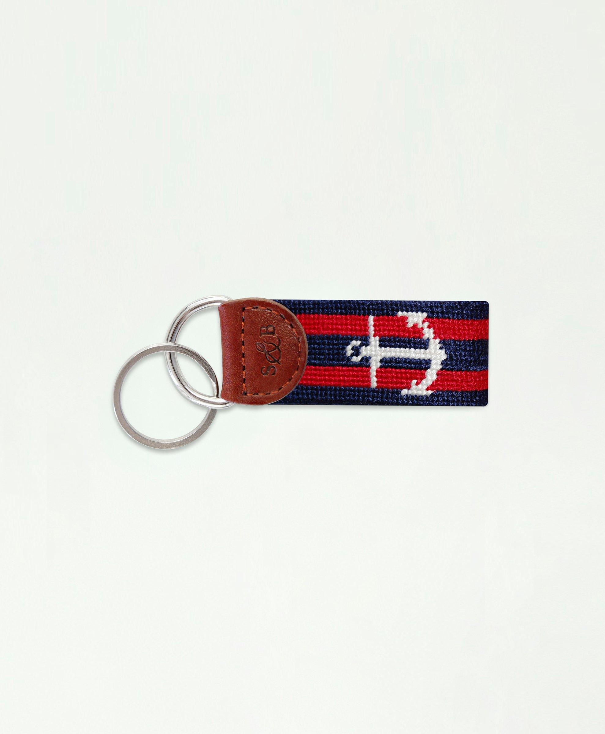 Smathers & Branson Cotton Needlepoint Key Fob