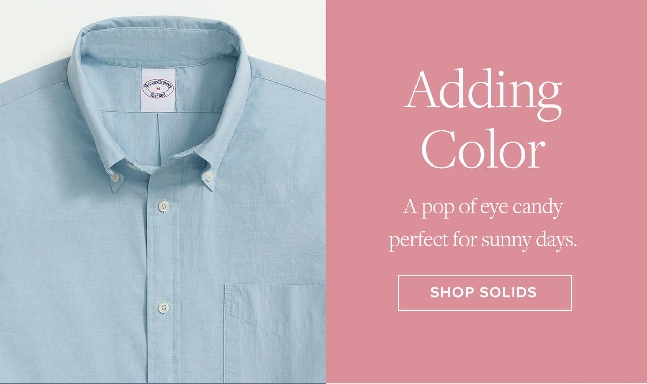 Adding Color. A pop of eye canday perfect for sunny days. Shop Solids