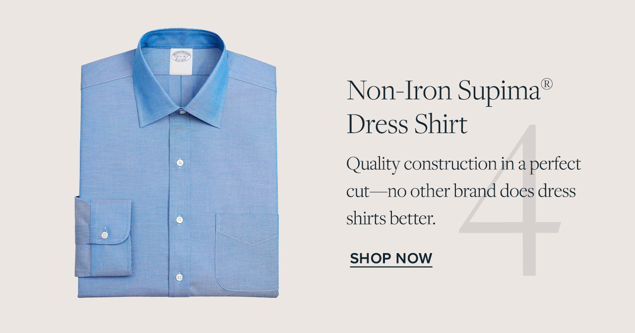 Non-Iron Supima Dress Shirt Quality construction in a perfect cut-no other brand does dress shirts better. Shop Now