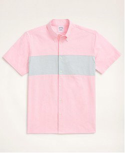 Regent Regular-Fit Original Oxford Short-Sleeve Fun Shirt