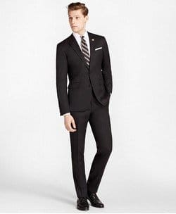 Slim Fit Stretch Wool Two-Button 1818 Suit