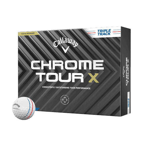 Chrome Tour X Triple Track Golf Balls