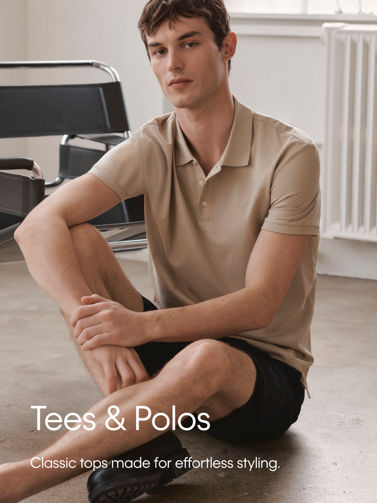 Tees & Polos - Classic tops made for effortless styling.