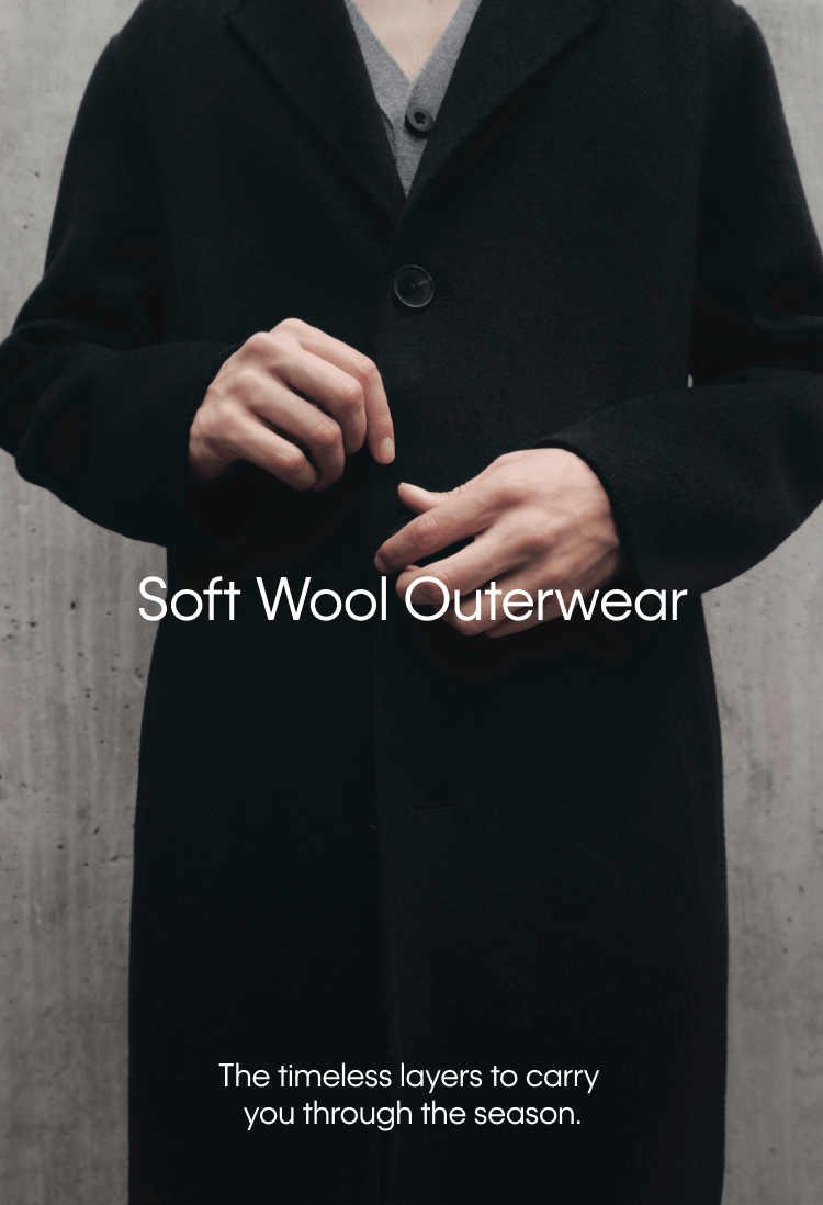 Soft Wool Outerwear