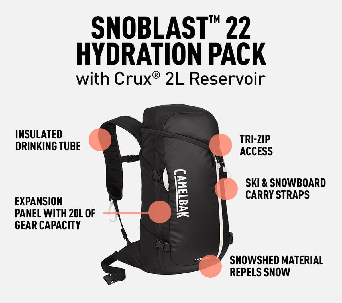 SnoBlast™ 22 Hydration Pack