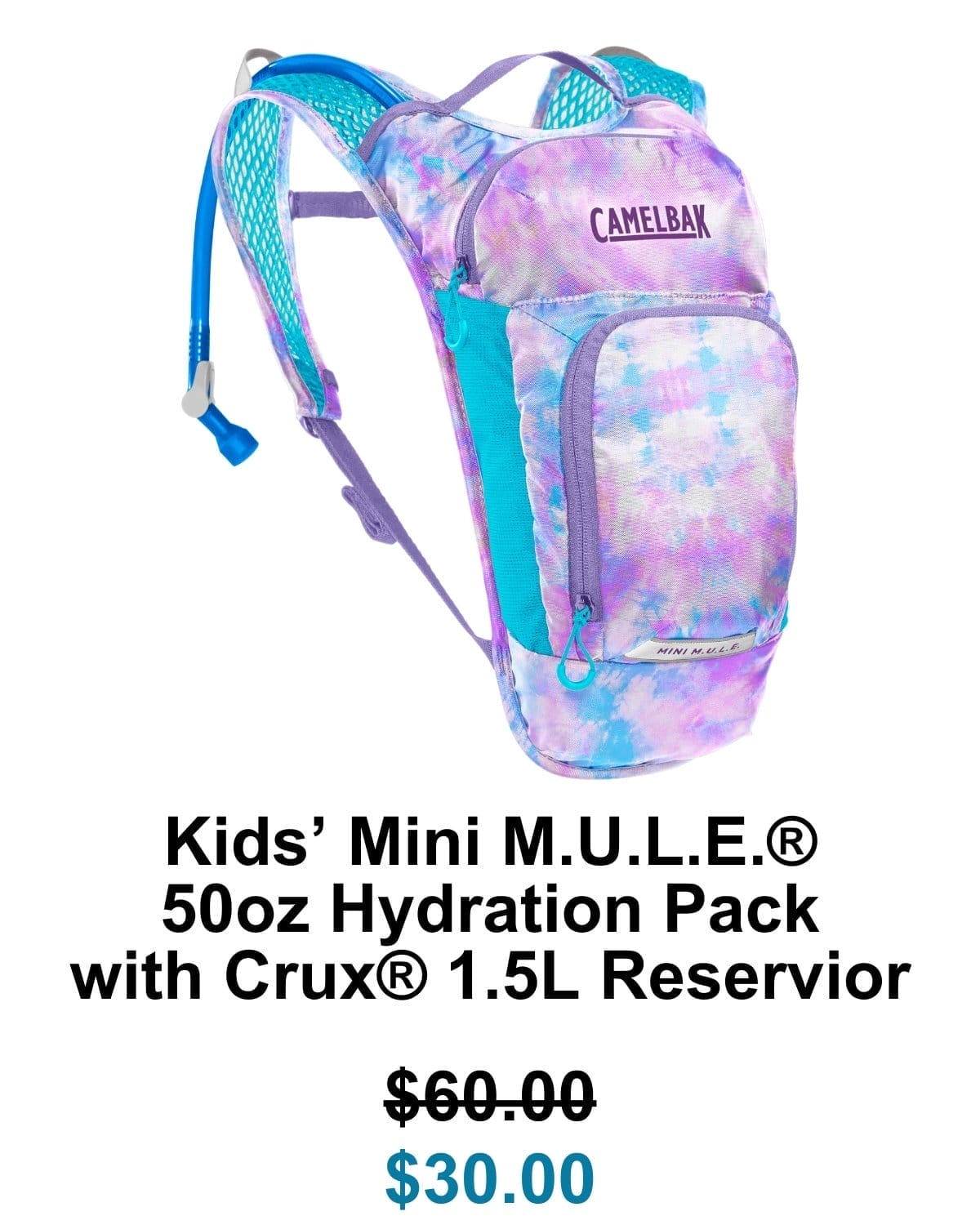 Kids' Mini M.U.L.E.® 50oz Hydration Pack with Crux® 1.5L Reservoir