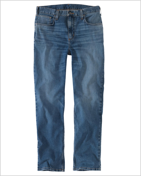 RUGGED FLEX® LOW RISE 5-POCKET TAPERED JEAN