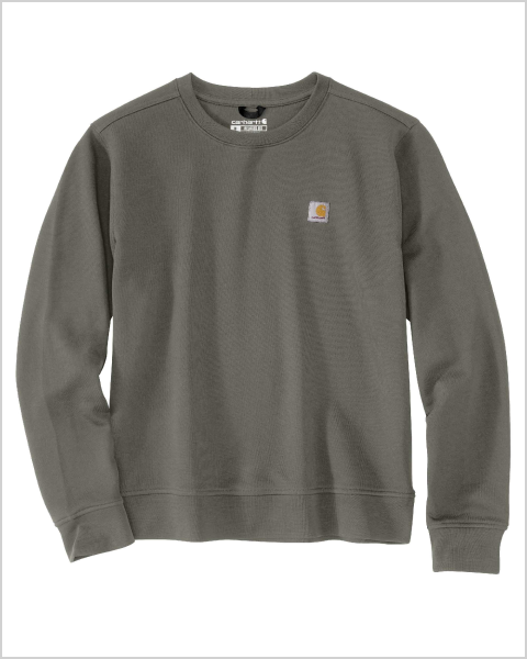 RELAXED FIT MIDWEIGHT FRENCH TERRY CREWNECK SWEATSHIRT