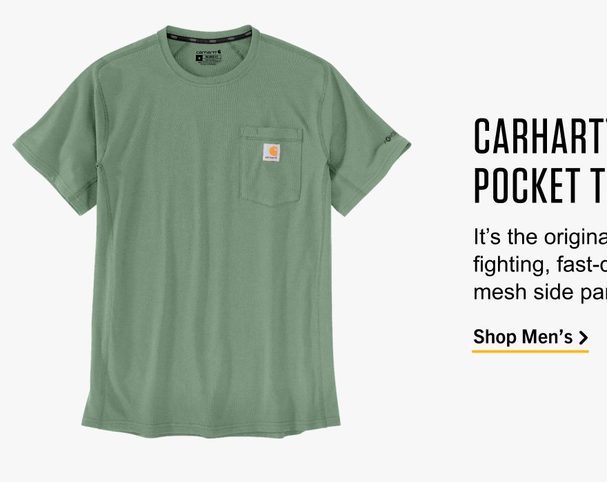 CARHARTT FORCE® POCKET TEE SHOP MEN’S