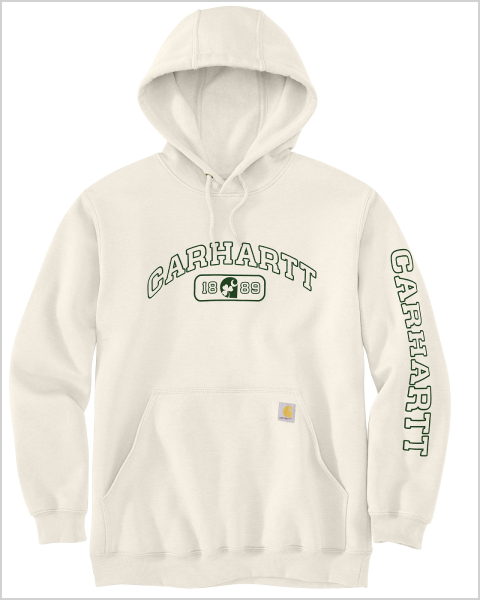 HOODED SHAMROCK MIDWEIGHT GRAPHIC SWEATSHIRT