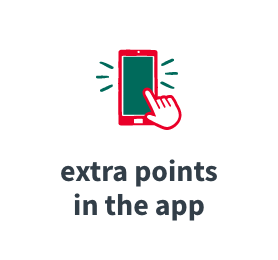 extra points in the app