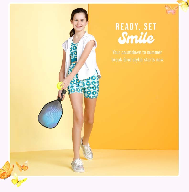 Ready set smile: shop the look