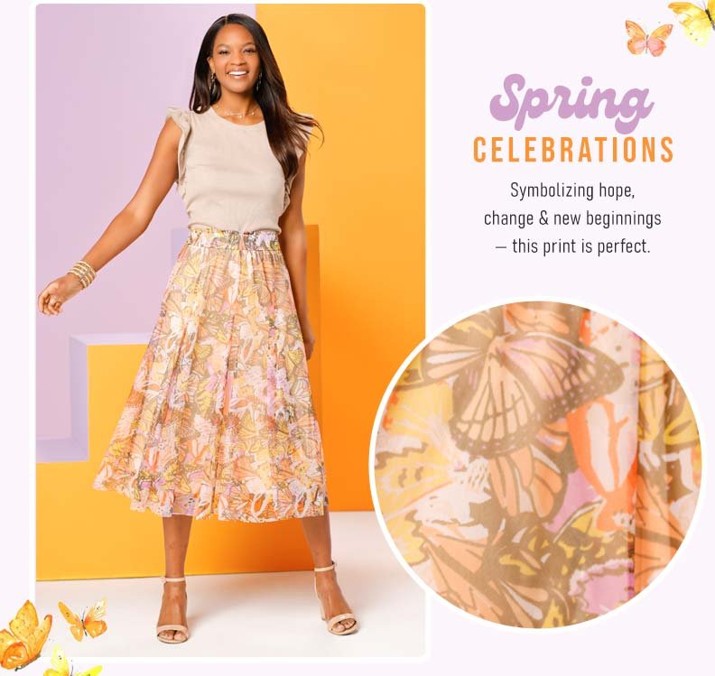 Shop The Butterfly Skirt