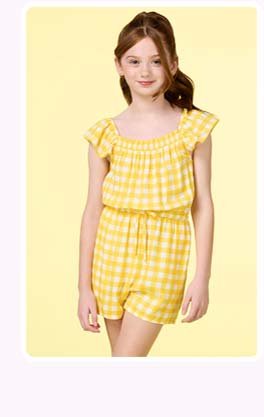 Shop girls gingham romper