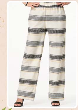 Shop shimmer stripe pants