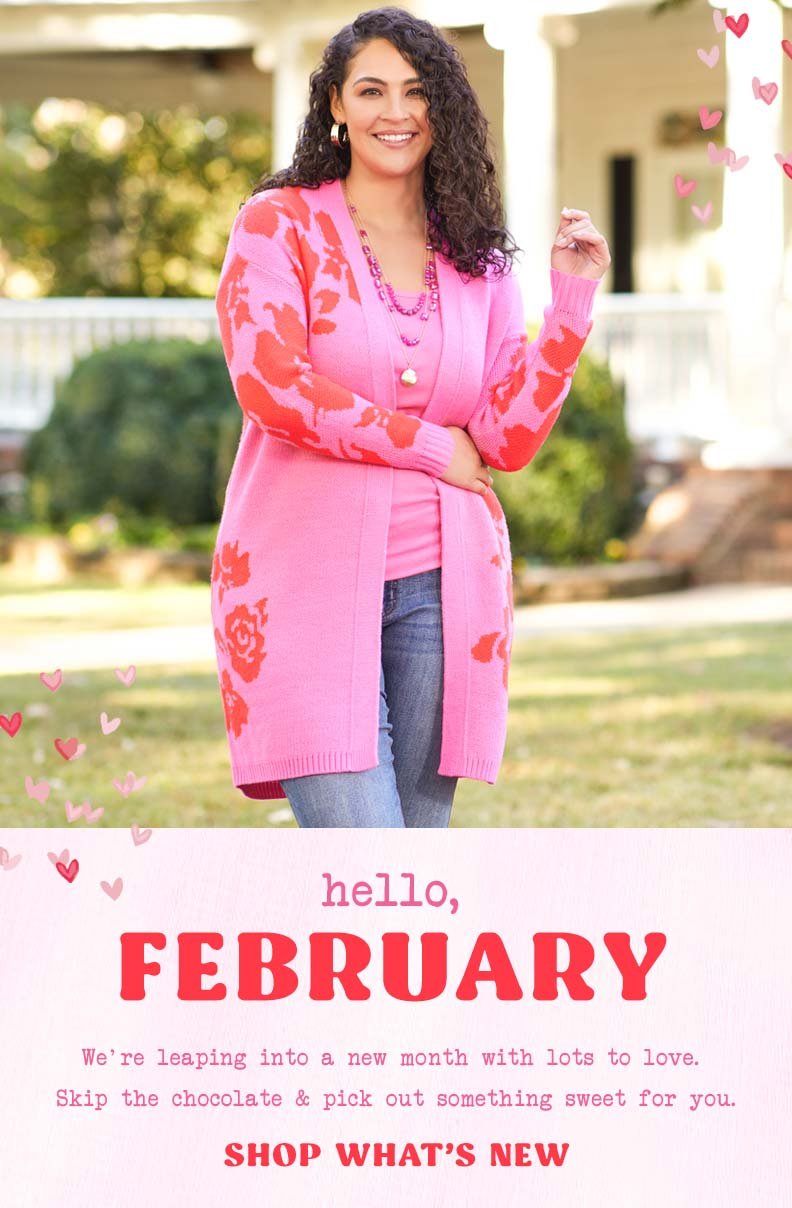 Hello February: Shop What's New