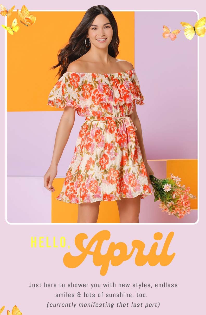 Hello April: Shop What's New