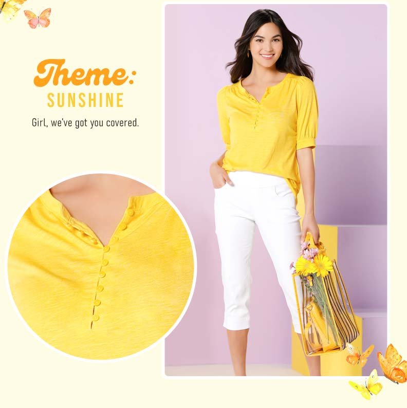 Theme Sunshine: Shop The Look