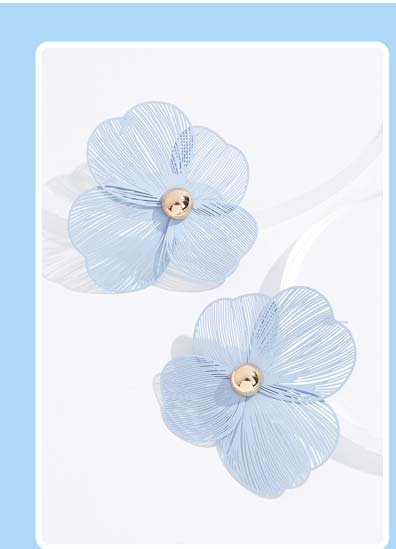 Shop Laser cut flower earrings