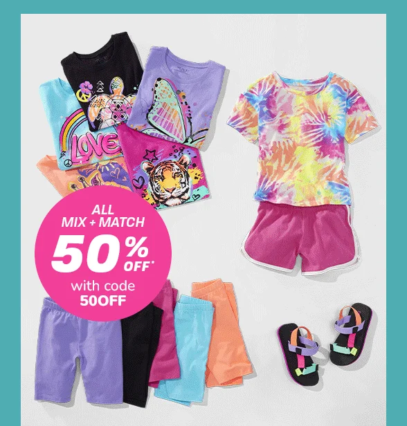 50% off All Mix & Match