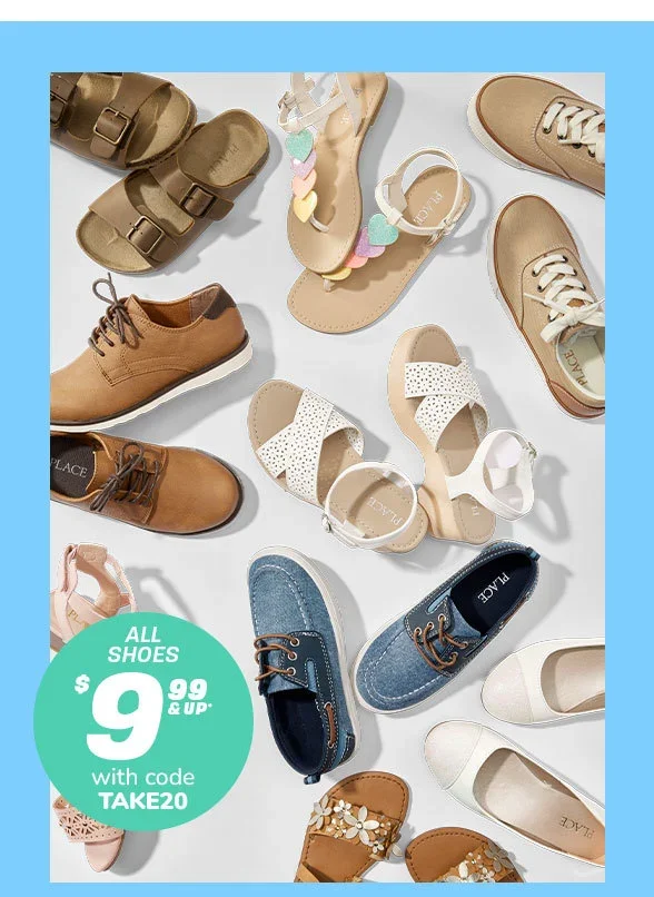 \\$9.99 & Up All Shoes