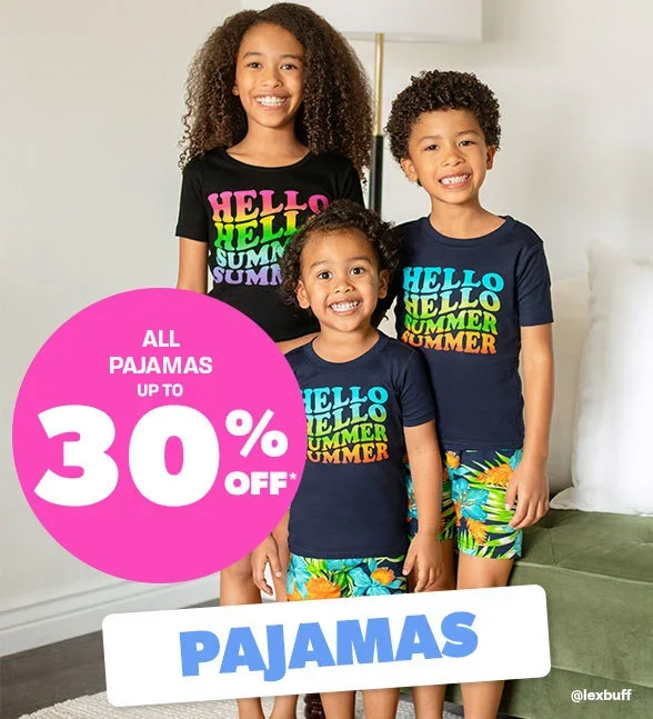 Up to 30% off All Pajamas