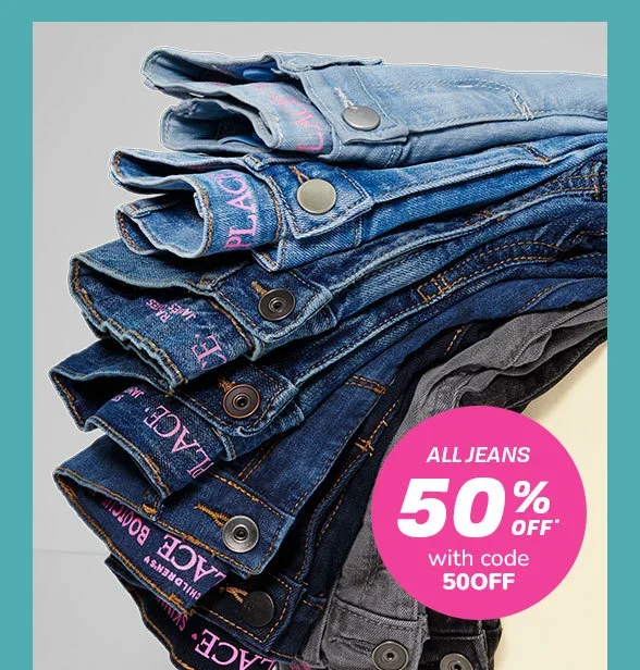 50% off All Basic Jeans