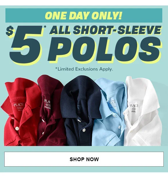 \\$5 Polos