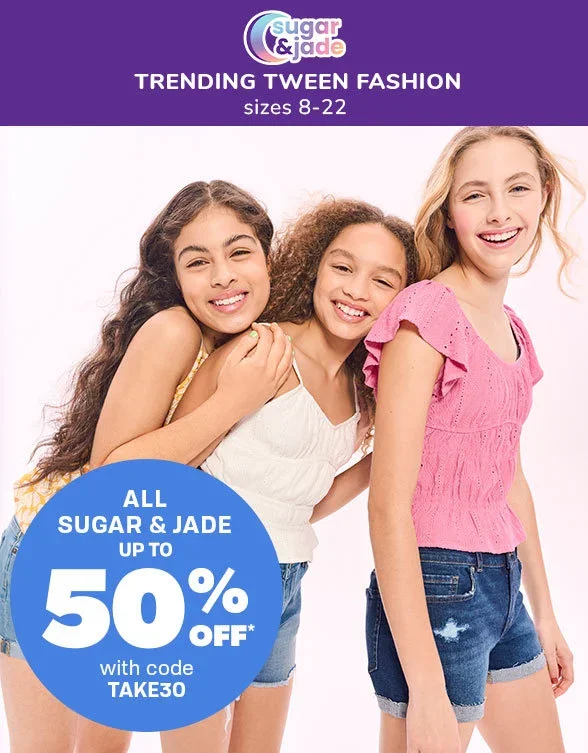 Up to 50% off The Tween Shop