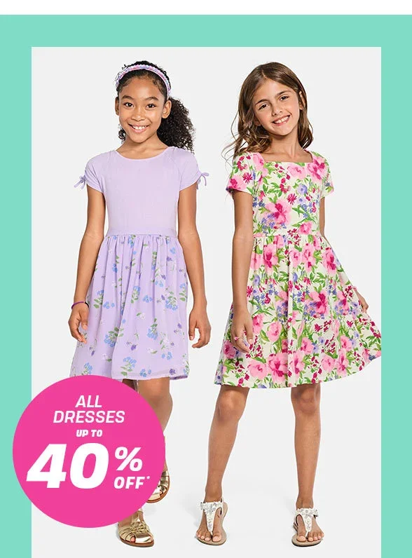 Up to 40% off All Dresses