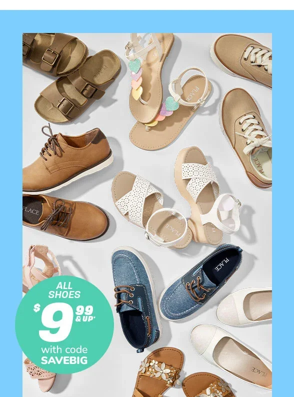 \\$9.99 & Up All Shoes