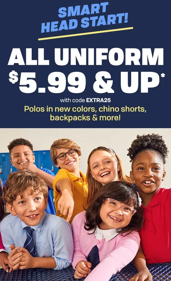 \\$5.99 & Up All Uniform