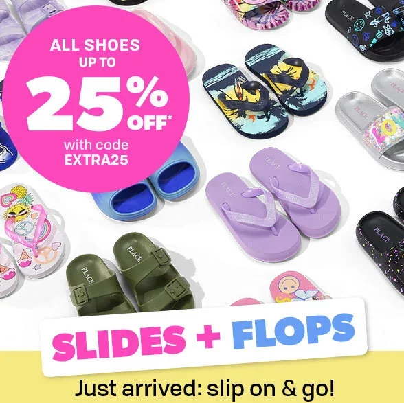 Up to 25% off All Shoes