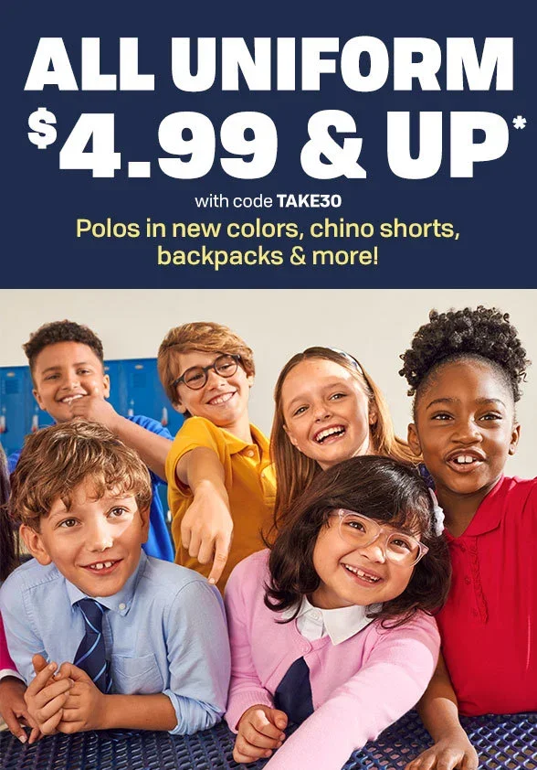 \\$4.99 & Up All Uniform