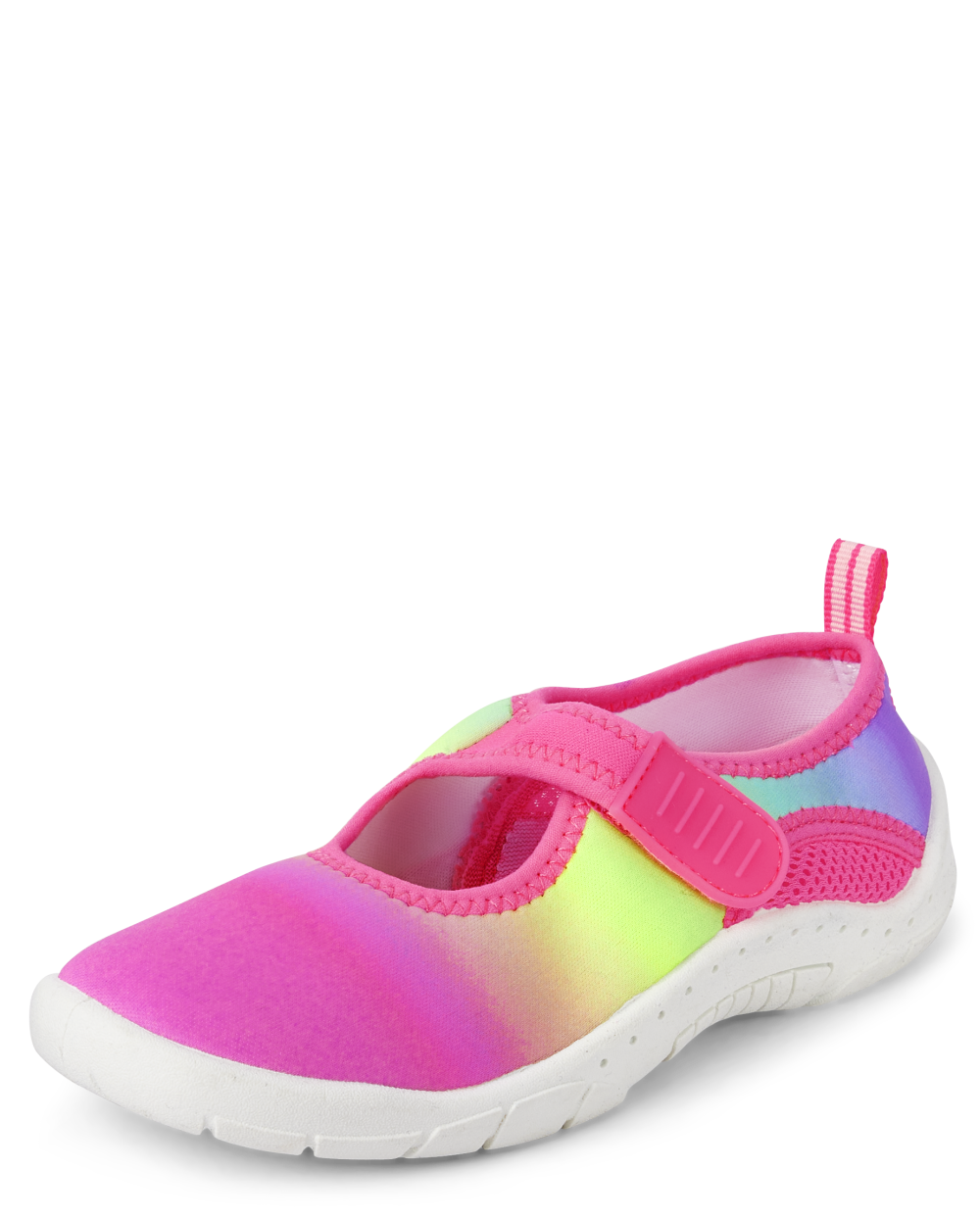 Girls Rainbow Tie Dye Water Shoes - multi clr