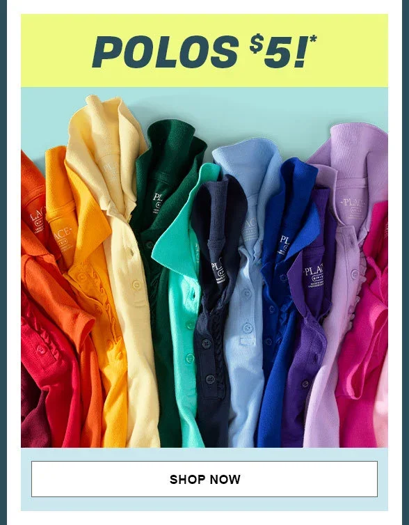 \\$5 Polos