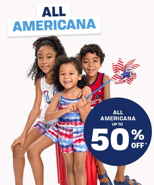 Up to 50% off All Americana