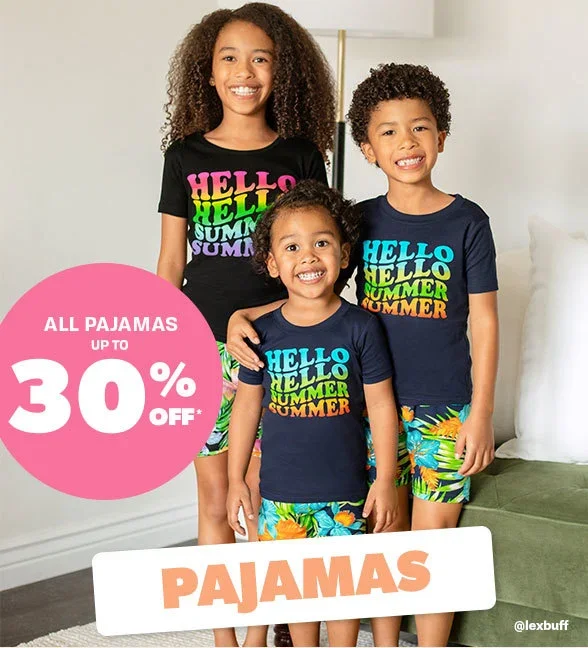 Up to 30% off All Pajamas